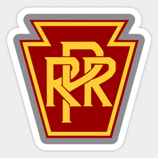 Vintage Pennsylvania Railroad Logo Sticker